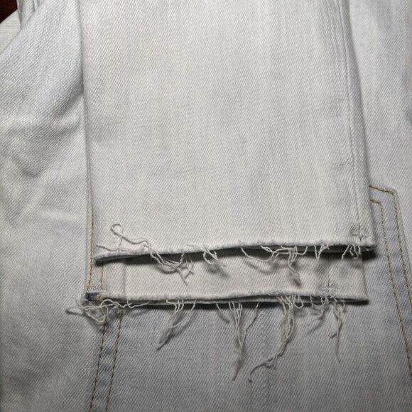 Rag & Bone Jeans Size 23 Mid Rise Skinny Light Wash Ditch Plains 25” Inseam NWT - Picture 3 of 5
